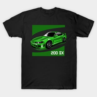 Nissan Silvia Green T-Shirt